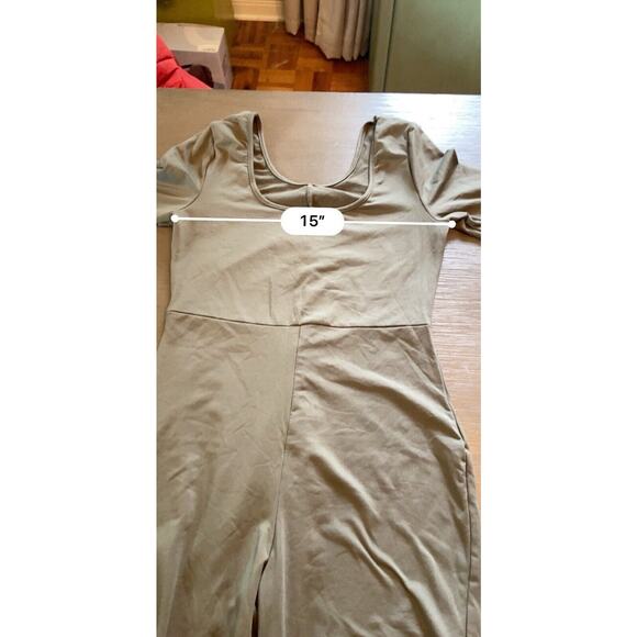 Jumpsuit Size Medium Women One Piece Outfit Romper Army Green Size Medium - Picture 4 of 7